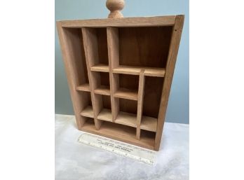Small Wood Drawer For Collectables