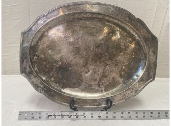 Vintage E.p.n.s Oval 'Silver' Serving Tray