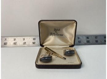 Vintage Styled By Fifth Avenue Cufflinks And Tie Clip