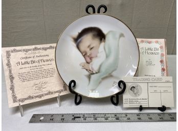 Vintage 'A Little Bit Of Heaven' Plate Bundles Of Joy Collection