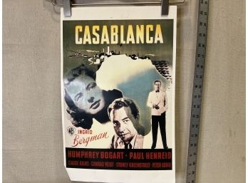 Casablanca Movie Poster Print