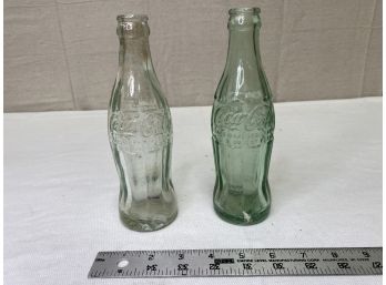 2 Vintage Coca-cola Bottles