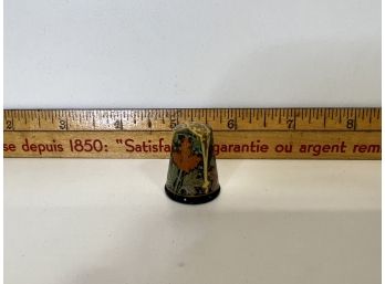 Vintage Thimble Hand Painted