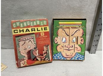 Changeable Charlie Game Vintage