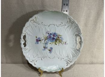 Vintage China 10' Plate With Handles