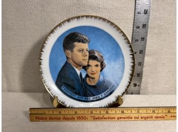JFK And First Lady Plate