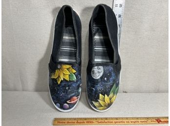 Custom Hand-painted Shoes Womens Size 9