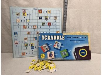 Vintage Scrabble For Juniors Game