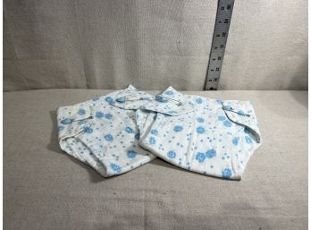 2 Vintage Diaper Covers