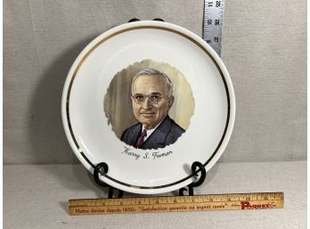 Harry S. Truman Plate