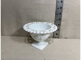 Vintage Indiana Milk Glass Compote