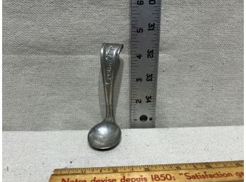 Vintage Milk Bottle Creamer Spoon