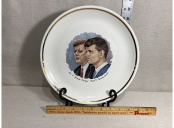 John F. Kennedy & Robert F. Kennedy Plate