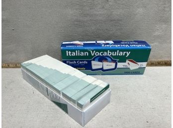 Italian Vocab Flash Card
