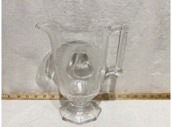 Glass Pear Pitcher