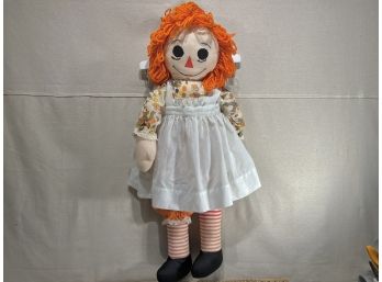 3ft Vintage Raggedy Anne Doll