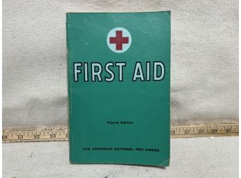 Fourth Edition Revised 1957 First Aid Red Cross Book
