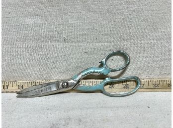 Vintage Teal Wiss Scissors