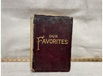 'our Favorites' Cc 1882 Book