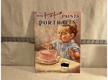 'How Frances O'Farrell Paints Portraits' Vintage Book