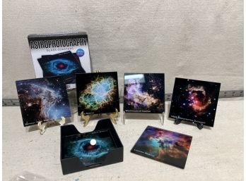 6 Glass Astrophotography Coasters