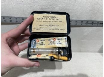 Vintage Snake Bite First Aid Kit