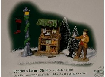 Dept 56 Cobbler's Corner Stand