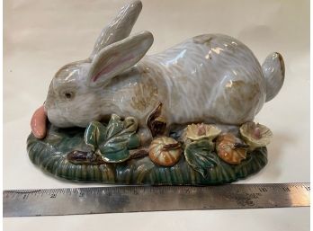Large Vintage Beautiful Ceramic Bunny