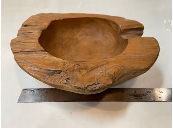 Large Cool Wood Bowl