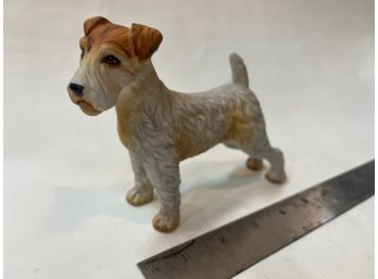 Ceramic Terrier Dog Figurine