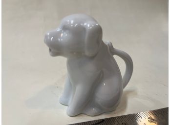 Ceramic Dog Creamer