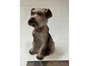 Ceramic Dog Figurine