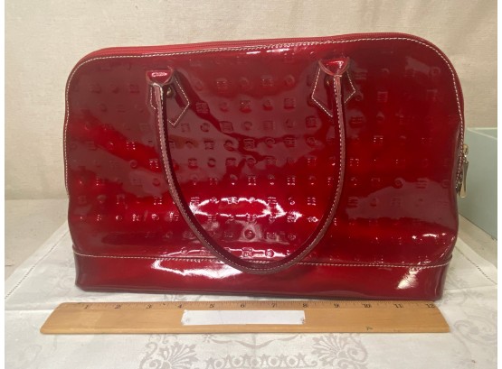 Stunning Used Once Arcadia Patent Leather Handbag