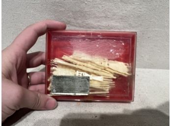 Vintage 'Pseudo' Ivory Colored Party Fork Picks