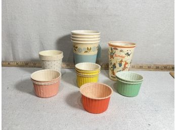 Vintage Paper Cups