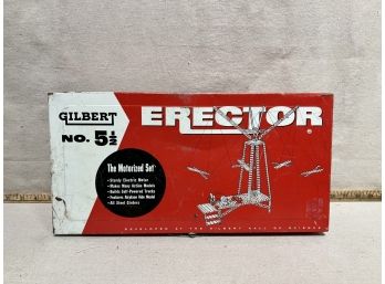 Vintage Erector Tin (no Parts Included)