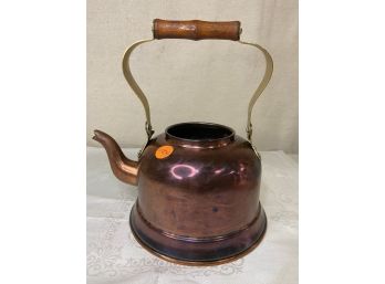 9' Vintage Copper Teapot