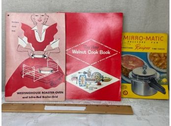 Three Vintage Cookbooks - Ephemra