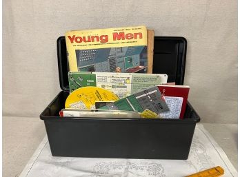 Cool Vintage Science/Engineering Lot Of Goodness