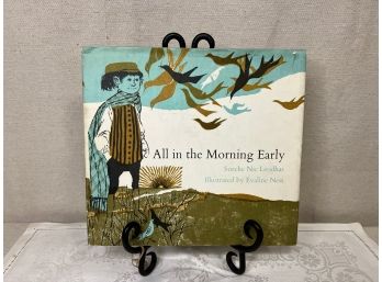 1963 'All In The Morning Early' Vintage Picture Book`