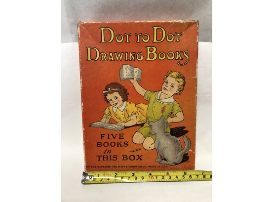 Vintage New Ols Stock Dot To Dot Drawing Books