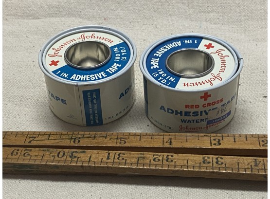Johnson And Johnson Medical Adhesive In Metal Roll Tins