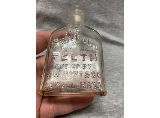 Rubifoam For The Teeth Glass Bottle