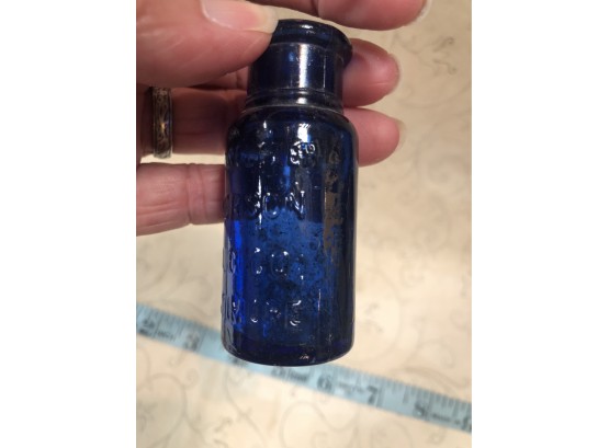 Blue Antique Bottle