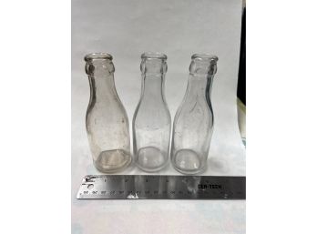 3 Antique Bottles
