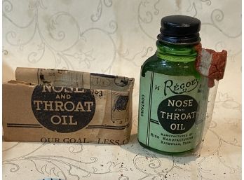 Regoes Nose And Throat Oil Bottle