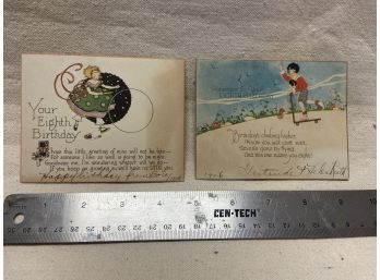 1926 Birthday Cards, 2