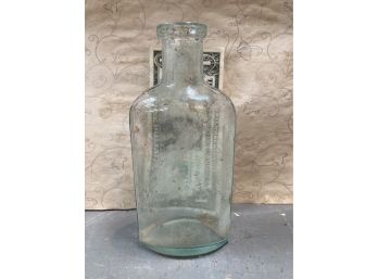 Vintage Apothecary Jar Glass