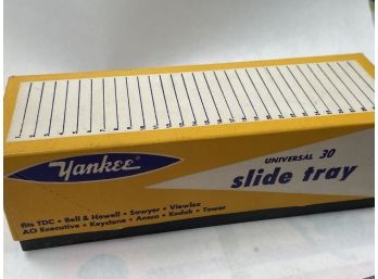Vintage Slidetray With Slides