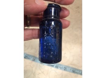 Blue Antique Bottle